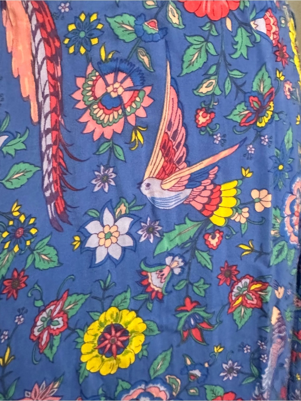 Spell Lovebird Half Moon Maxi Skirt in Deep Sky - Picture 8 of 13